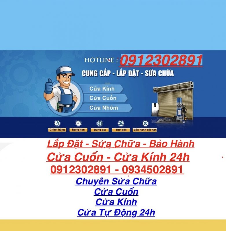Sửa Chữa Và Lắp Đặt Cửa Cuốn 24H Hà Nội